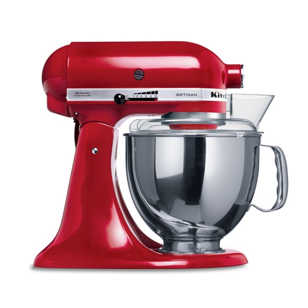 Originally this powerful mixer was sold only to restaurants and commercial food companies, but Chuck thought home cooks would want this mixer as well. Although it was initially sold only in white, Chuck encouraged Kitchenaid to offer colours.