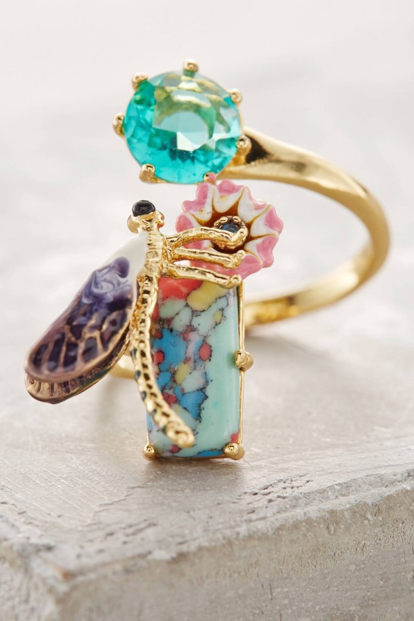 Les Nereides for Anthropologie ring.