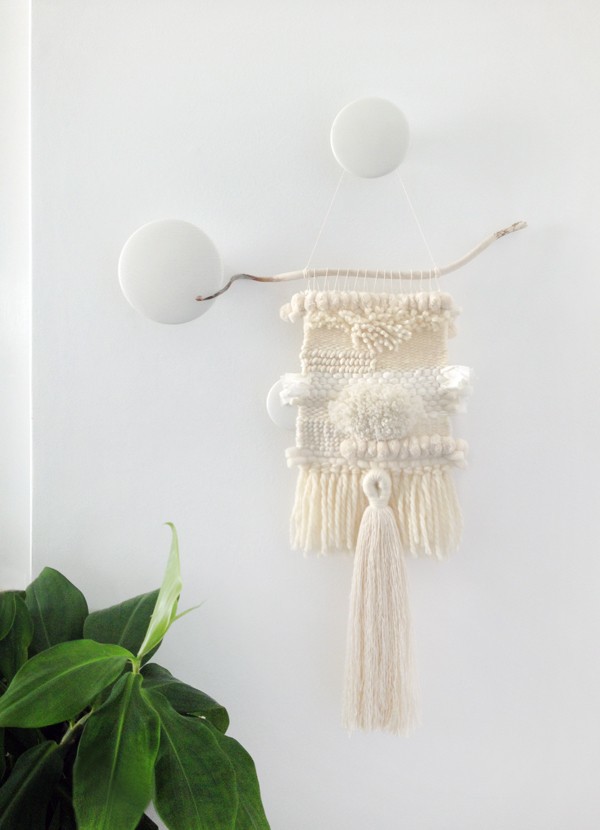 10 creative ways to use The Dots Wall Hooks in your Home, via We-Are-Scout.com.