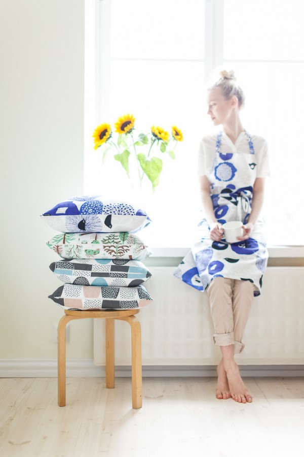 Scandinavian design brand Kauniste's cushions and textiles would make a gorgeous gift.