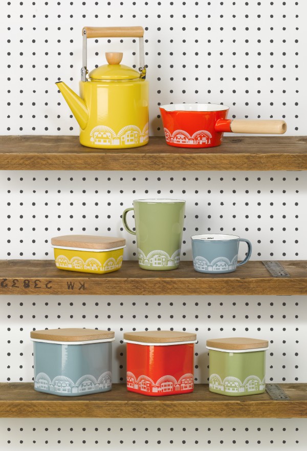 Mini Moderns new Enamelware collection, out now. 