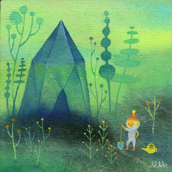 Planting The Future by APAK. Artwork available to purchase from Outre.