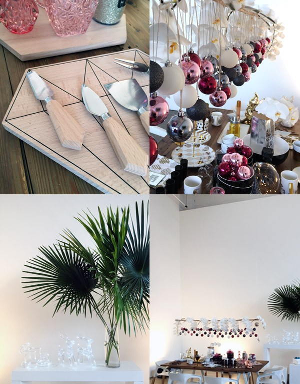 Gold, pink and orchids combine for a stunning Christmas table setting at Target Australia 2015. Photo Lisa Tilse for We Are Scout.
