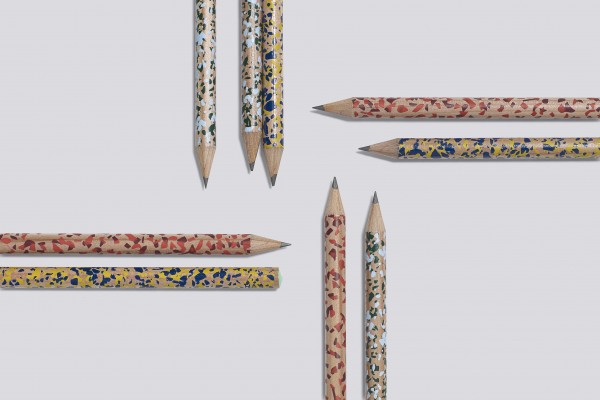 Terrazzo pencils, in store now. 