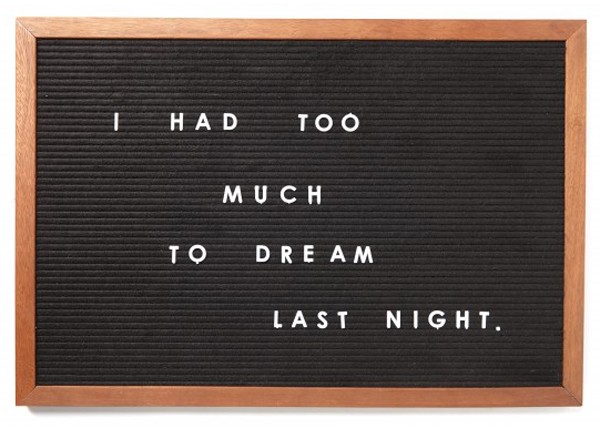 Retro-style felt noticeboards from Typo.