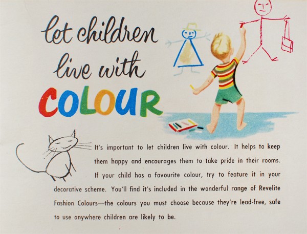 Scouted: Vintage 'Live with Colour' Taubmanns book, circa 1950s, via We-Are-Scout.com.