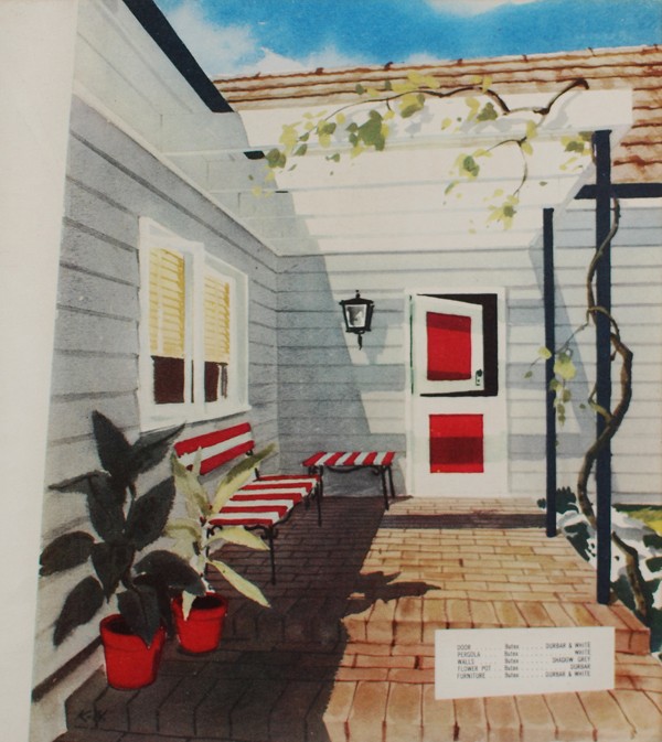 Scouted: Vintage 'Live with Colour' Taubmans book, circa 1950s, via We-Are-Scout.com.