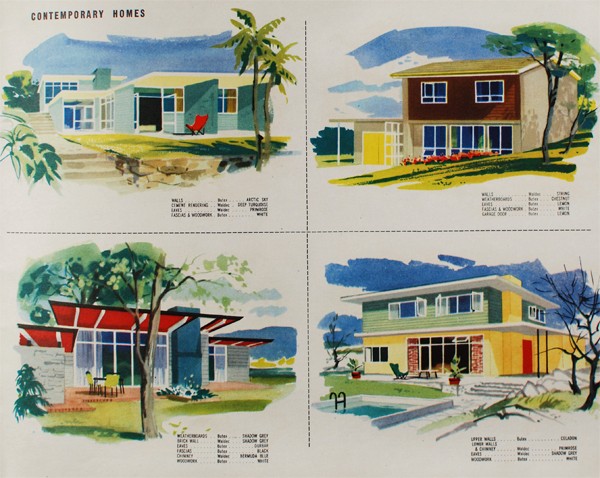 Scouted: Vintage 'Live with Colour' Taubmanns book, circa 1950s, via We-Are-Scout.com.
