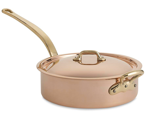 Mauveil > Copper cookware was the choice of professional cooks for its even conductivity and high temperature sensitivity. Chuck made it accessible to home cooks in the 1970s.