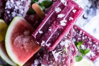 11 amazingly delicious things to make with watermelons Make hibiscus minty watermelon popsicles, by Half Baked Harvest/Pop Sugar.