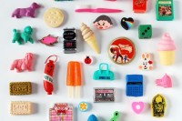 My Collections: 1980s Erasers My highly-prized 1980s eraser collection. Photo: Lisa Tilse for We Are Scout