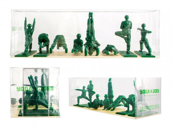 Yoga Joes, from Oliver's Twisty Tales.