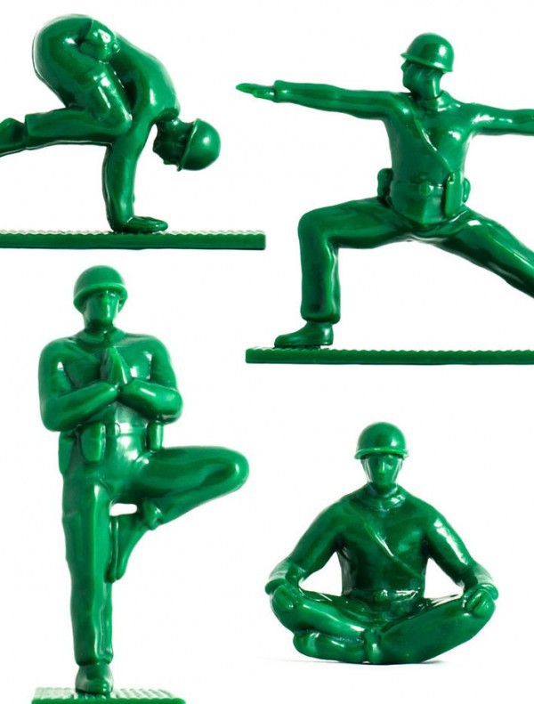 Yoga Joe, from Oliver's Twisty Tales. Nameste.