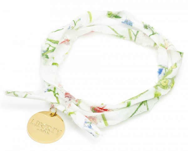 Theodora Liberty Print Disc Charm Bracelet