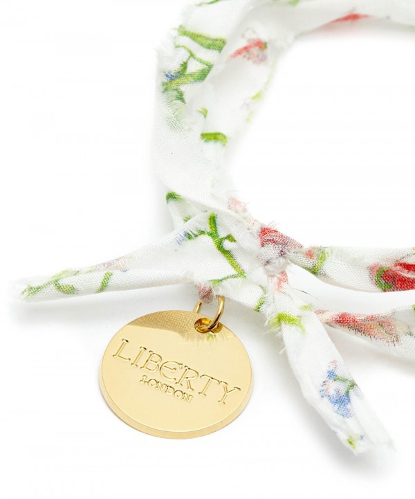 Theodora Liberty Print Disc Charm Bracelet