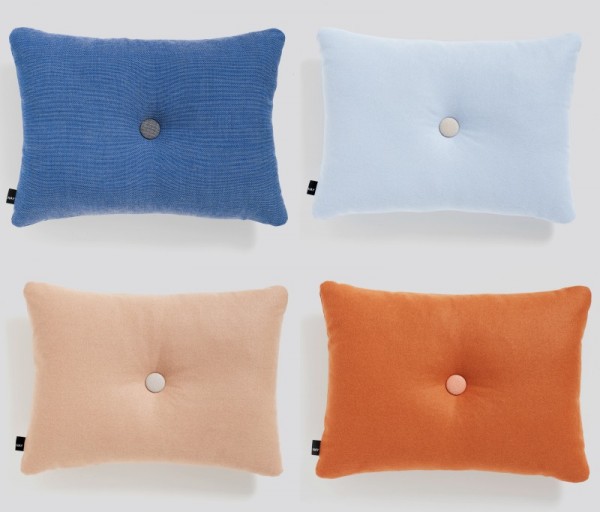 Dot cushions, arriving in October.
