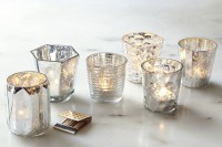Christmas Gift Guide: 25 luxe gifts less than $50 We Are Scout Christmas Gift Guide 2015: Mercury Tealights, $6 each, from West Elm Australia.