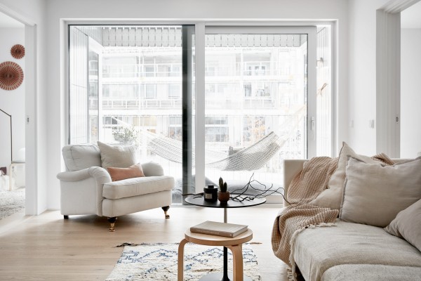 Gorgeous Swedish apartment, via Fantastic Frank.