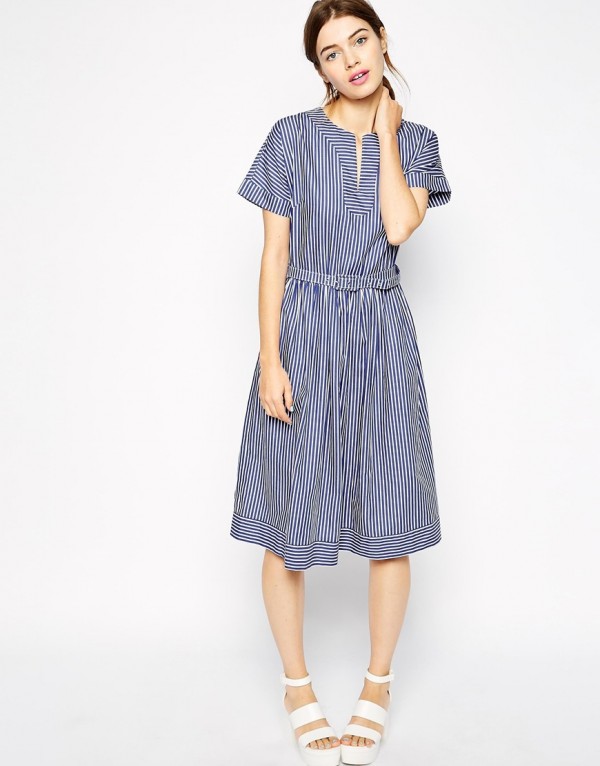 Antipodium Tulum Dress in Candy Stripe, now 4.74 (from 3.16) at ASOS.