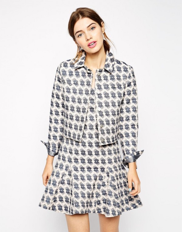 Antipodium Jacket in Flower Power Brocade, now $276.34, (from $554.70) from ASOS.