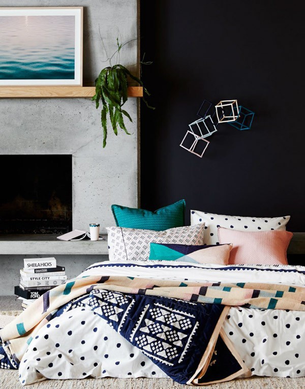 Mix and match colour, texture and pattern with Sage and Clare.