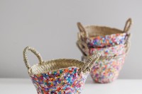 Wee Find: Gorgeous Moroccan Sequin Baskets Gorgeous Multi-Coloured Sequin Baskets via Wee Birdy.