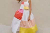Frock on Friday: Mara Hoffman Beautiful: Mara Hoffman patchwork cami and skirt for spring 2017.