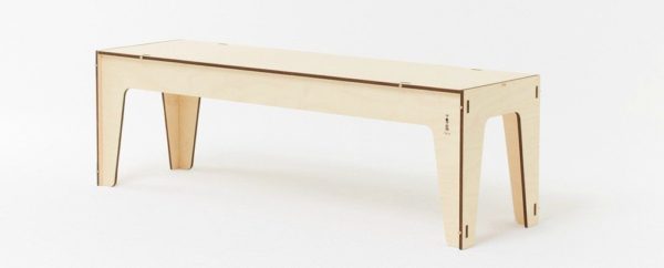 Panca Corta bench seat, $645 from Plyroom.