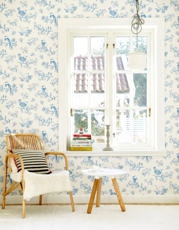 Majvillan Swedish wallpaper
