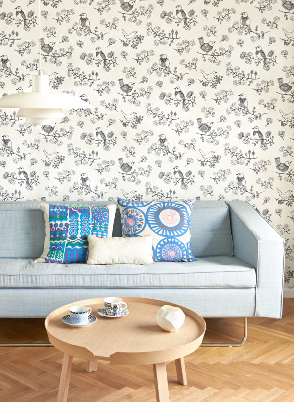 Majvillan Swedish wallpaper